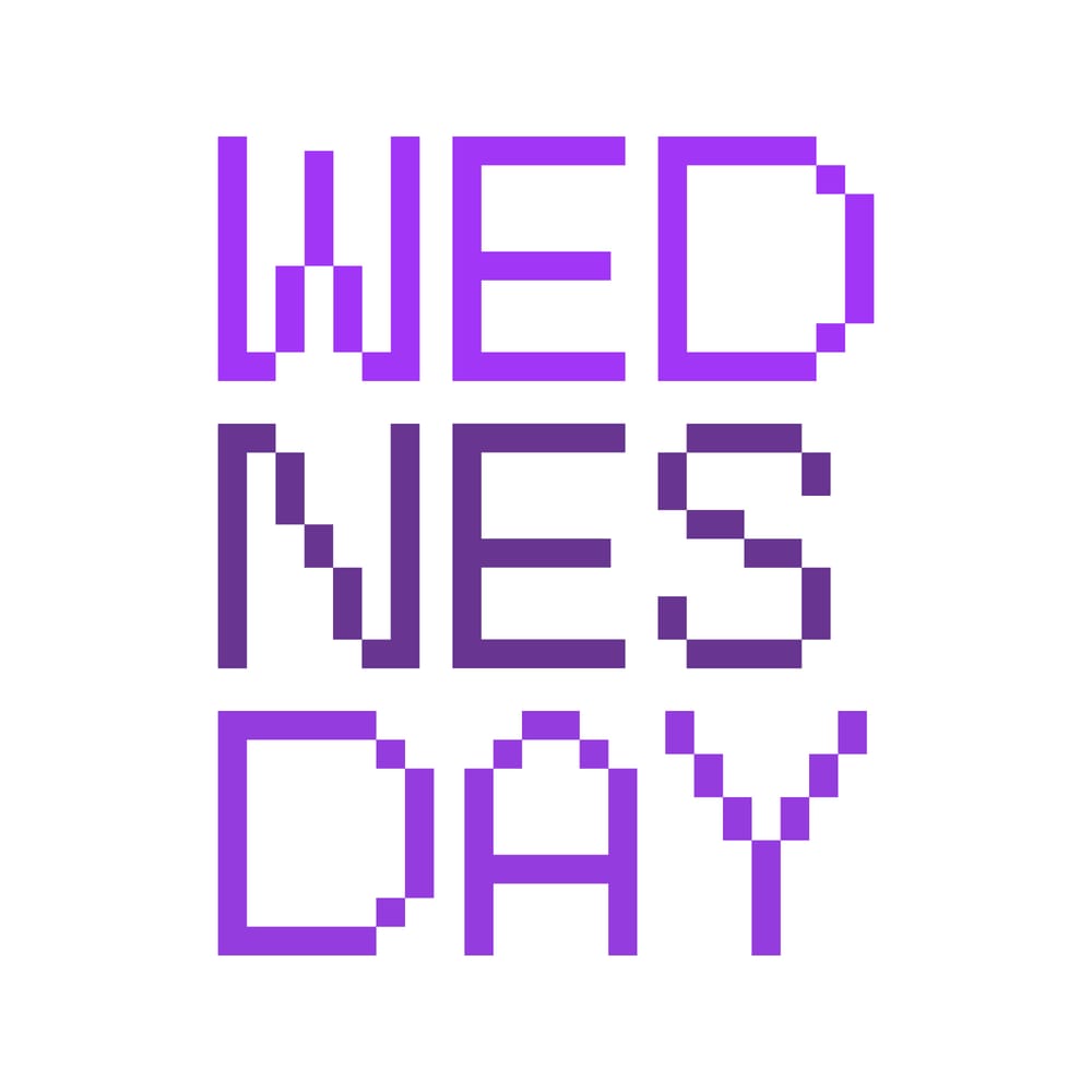 Wednesday Purple