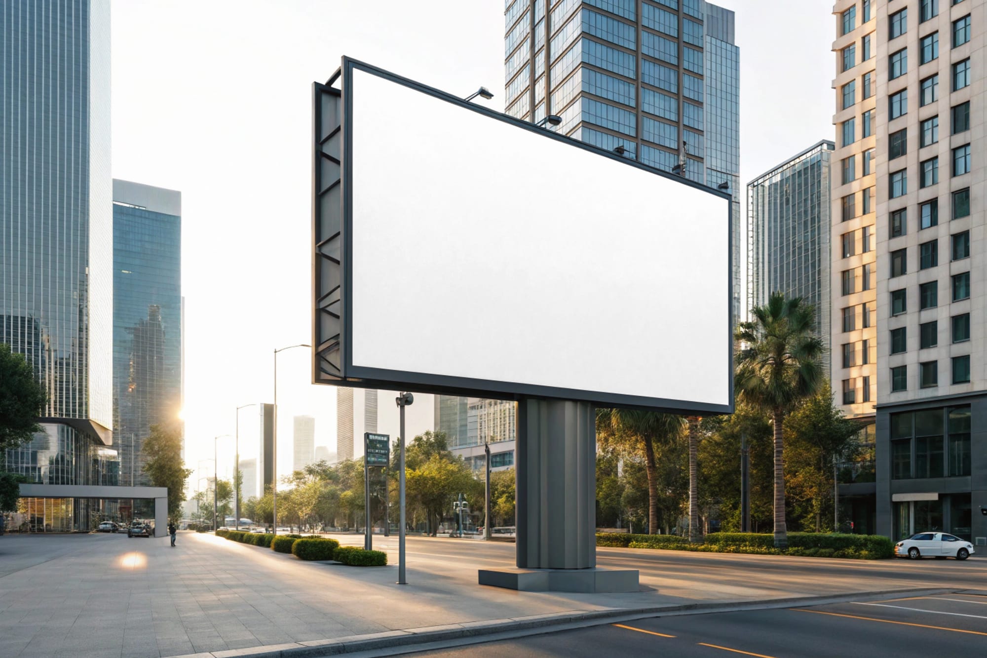 City Billboard Mockup