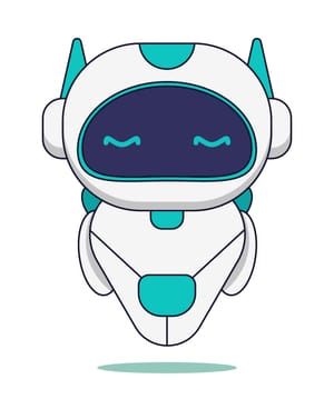 Cute Calm Robot