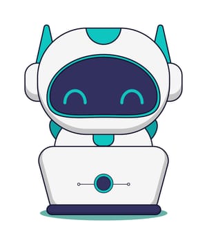 Cute Working Robot