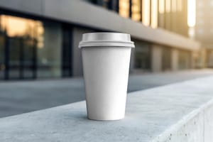 Coffee Cup on Street View