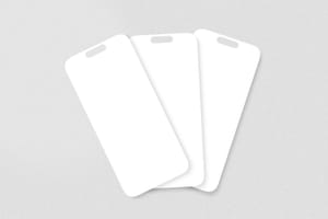 Instagram Mockup Triple Phone Stack