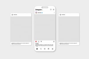 Instagram Post Portrait Mockups