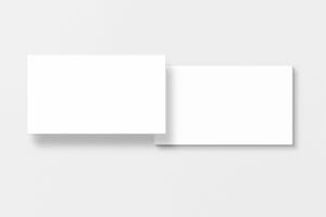 Minimal Shadow Business Card Mockup