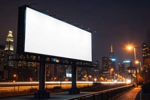 Night City Billboard Mockup