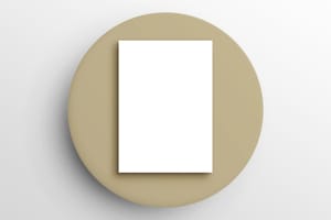 Poster Mockup on Table