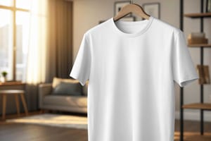 Simple T-shirt Mockup Scene