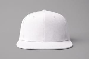 Snapback Cap Mockup