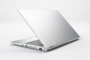 Sticker on Laptop Mockup