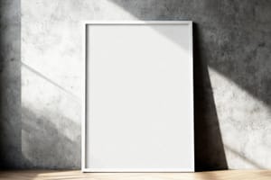 White Frame Mockup