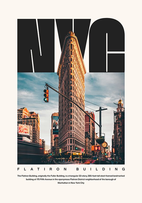 Flatiron Building Poster