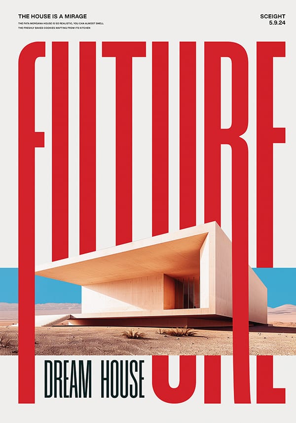 Future Dream House Poster