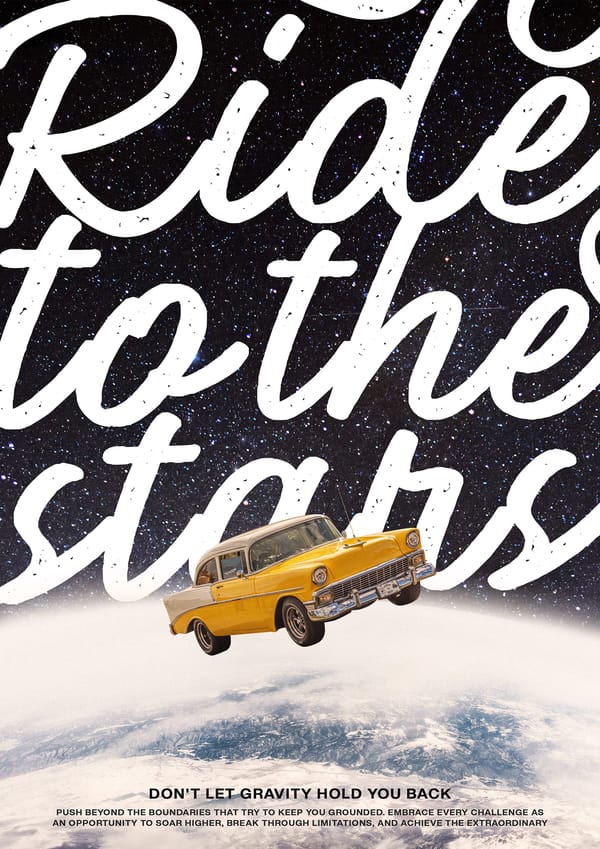 Ride To The Stars Poster