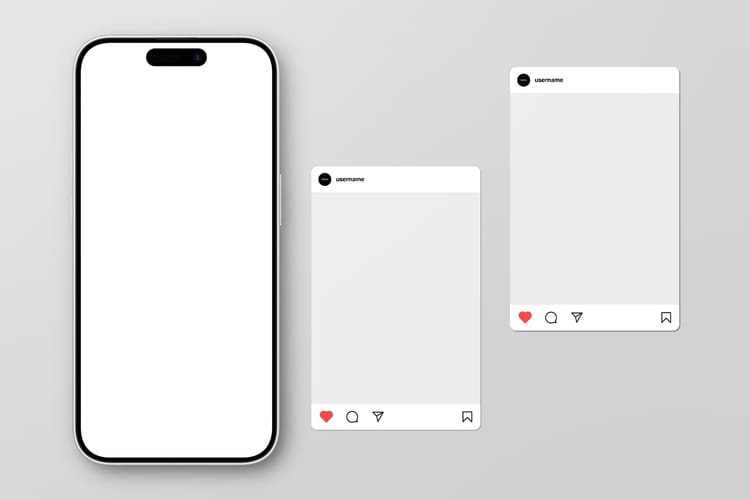 Clean Social Media Post Mockup