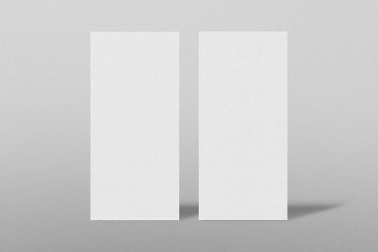 DL Paper Office Stationery Mockup