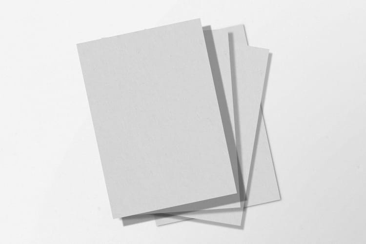 Document Stack Branding Display Mockup Scene