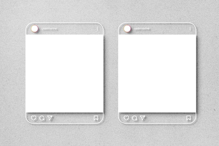 Elegant Instagram Post Mockup