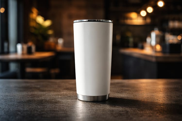 Glass Tumbler Mockup