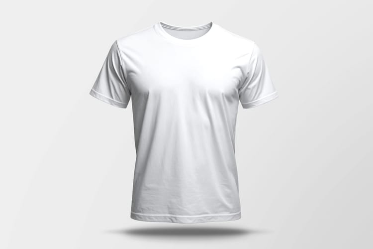 Hanging Shirt Apparel Display Mockup Scene
