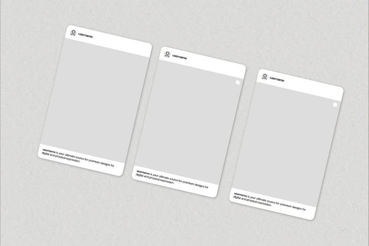 Instagram Mockup Carousel Cards