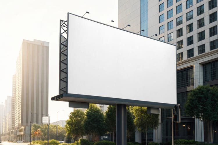 Showcase Outdoor Bllboard Mockup