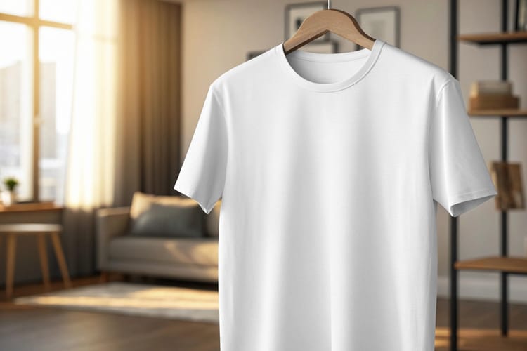 Simple T-shirt Mockup Scene