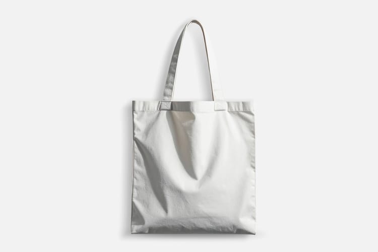 Tote Bag Hanging Display Mockup Scene