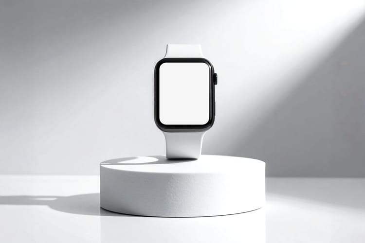 Watch Studio Product Display Mockup Scene